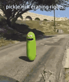 Pickle Rick Smile GIF - Pickle Rick Smile Road GIFs