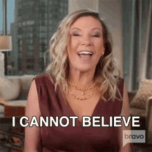 I Cannot Believe Real Housewives Of New York GIF - I Cannot Believe Real Housewives Of New York Unbelievable GIFs