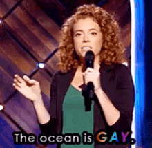 the break michelle wolf gay ocean joke the break michelle wolf gay ocean joke