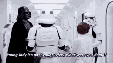 Young Lady, It'S Past Your Curfew GIF - Past Your Curfew Young Lady Princess Leia GIFs