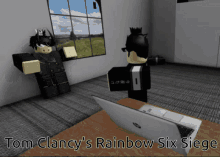 roblox punching laptop tom clancys rainbow six siege video game