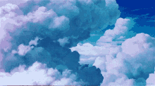 On My Way Fly GIF - On My Way Fly Clouds GIFs