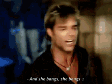 She Bangs Ricky Martin GIF - She Bangs Bangs Ricky Martin GIFs