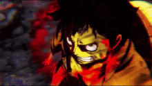 luffy one piece stamped angry anger