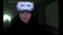 Anders Blushes GIF - Anders Blushes Uw U GIFs