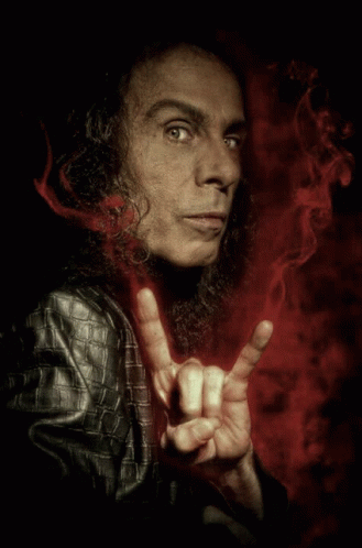 Ronnie James GIF - Ronnie James Dio - Descubre & Comparte GIFs