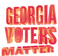 Georgia Voters Matter Georgia Votes Sticker - Georgia Voters Matter Georgia Votes Georgia Voter Stickers