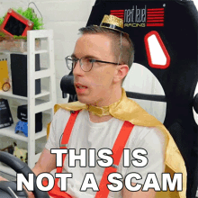 This Is Not A Scam Austin Evans GIF - This Is Not A Scam Austin Evans Its Not A Fraud GIFs