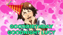 Goodnight Lucy Goodnight Persona GIF - Goodnight Lucy Goodnight Persona Happy Birthday Lucy GIFs