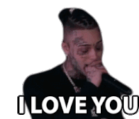 I Love You Kimetrius Christopher Foose Sticker - I Love You Kimetrius Christopher Foose Lil Skies Stickers