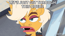 Lets Just Get Through This Queue Mona GIF - Lets Just Get Through This Queue Mona Big Mouth GIFs
