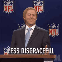 Less Disgraceful Roger Goodell GIF - Less Disgraceful Roger Goodell Saturday Night Live GIFs