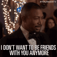 Dont Want To Be Friends No Friendship GIF - Dont Want To Be Friends No Friendship Charles Michael Davis GIFs