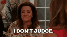I Don'T Judge. GIF - I Dont Judge American Housewife Smug GIFs