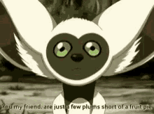 Momo Lemur Plums GIF - Momo Lemur Plums Friend GIFs