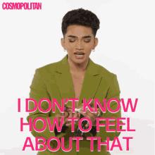 I Dont Know How To Feel About That Bretman Rock GIF - I Dont Know How To Feel About That Bretman Rock Cosmopolitan GIFs
