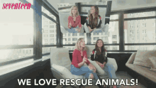 We Love Rescue Animals Animals GIF - We Love Rescue Animals Animals Recording GIFs