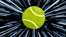 tennis ball move spin