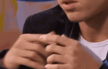 Dimash Fingers GIF - Dimash Fingers Play With Fingers GIFs
