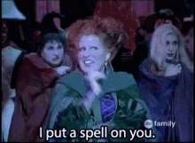 I Put A Spell On You GIF - Hocus Pocus Spell Spell On You GIFs