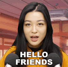 Hello Friends Emily Ghoul GIF - Hello Friends Emily Ghoul Emily Mei GIFs