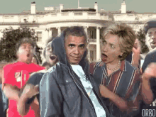 Barack Obama Hillary Clinton GIF - Barack Obama Hillary Clinton GIFs