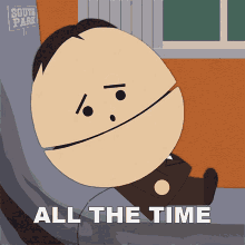 All The Time Ike Broflovski GIF - All The Time Ike Broflovski South Park GIFs