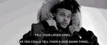 Tell Your Love Ones Cold GIF - Tell Your Love Ones Cold Jacket GIFs