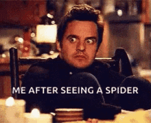 Spiders Scared GIF - Spiders Scared GIFs