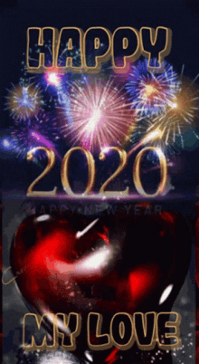 Advanced Happy New Year 2020 GIF - Advanced Happy New Year 2020 Love You GIFs