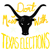 Dont Mess With Texas Texas Voting Rights Sticker - Dont Mess With Texas Texas Texas Voting Rights Stickers