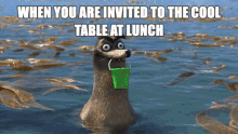 Finding Dory Invited GIF - Finding Dory Invited Cool Table GIFs