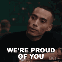 Were Proud Of You Tom Brooks GIF - Were Proud Of You Tom Brooks Bruh GIFs