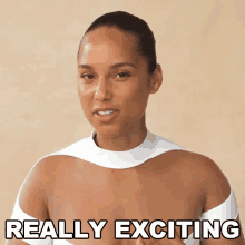Really Exciting Alicia Keys GIF - Really Exciting Alicia Keys Bustle GIFs