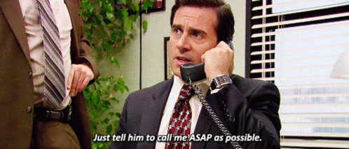 The Office Asap As Possible GIF - The Office Asap As Possible Worried GIFs