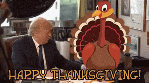 Thanksgiving Donald Trump GIF.
