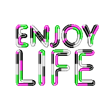 Enjoy Life Have Fun Sticker - Enjoy Life Enjoy Have Fun Stickers