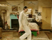 Holiday Pj Party GIF - Holiday Pj Party Mr Bean GIFs