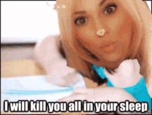 I Will Kill You All In Your Sleep Pettyville GIF - I Will Kill You All In Your Sleep Pettyville Pv GIFs