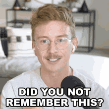 Did You Not Remember This Tyler Oakley GIF - Did You Not Remember This Tyler Oakley Did You Forget GIFs