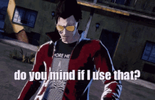 No More Hero No More Heroes GIF - No More Hero No More Heroes Do You Mind If I Use That GIFs