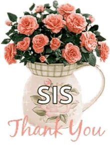 Thank You Flowers GIF - Thank You Flowers Sis GIFs