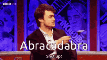 Harry Potter Abracadabra GIF - Harry Potter Abracadabra Shut Up GIFs