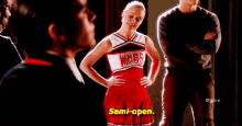 Glee Kitty Wilde GIF - Glee Kitty Wilde Semi Open GIFs