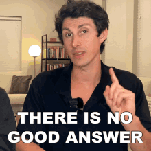 There Is No Good Answer Maclen Stanley GIF - There Is No Good Answer Maclen Stanley The Law Says What GIFs