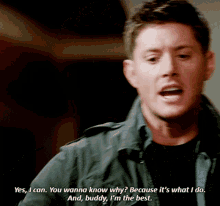 Im The Best Supernatural GIF - Im The Best Supernatural Dean Winchester GIFs