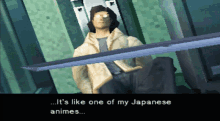 Metal Gear Solid Otacon GIF - Metal Gear Solid Otacon Its Like One Of My Japanese Animes GIFs