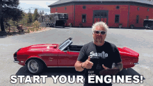 start your engines guy fieri nascar get your engines started get ready to race