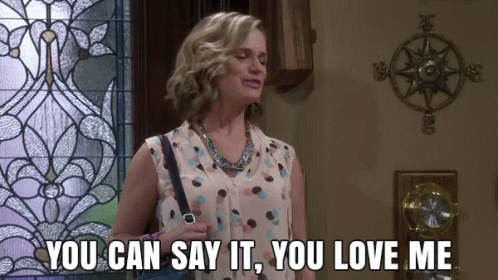 You Can Say It You Love Me Gif Fuller House Love Me Discover Share Gifs