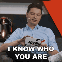 I Know Who You Are Rene Butler GIF - I Know Who You Are Rene Butler Overtakegg GIFs